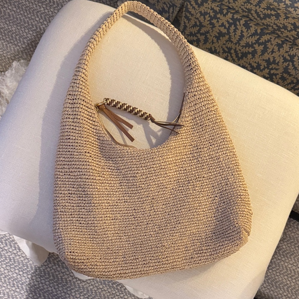 Loeffler Randall Woven Shoulder Bag
